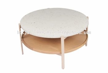 Creme Coffee Table (Round)