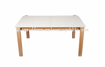 Creme Ext Dining Table