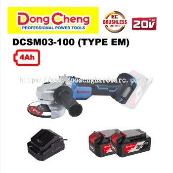 DCSM03-100EM 20V GRINDER SUDUT (FULL SET)
