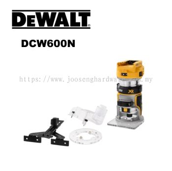 DCW600N 20V MAX B/L 8MM ROUTER with FIXED BASE