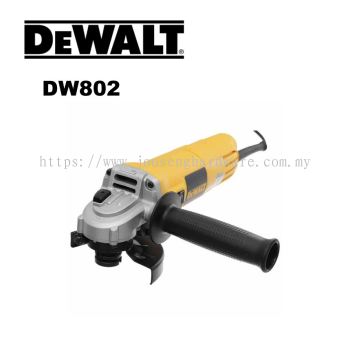 DW802 100mm (4") 850W SMALL ANGLE GRINDER (Slider Switch)