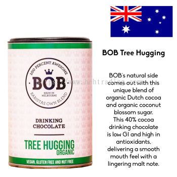 Fraus BOB Tree Hugging Organic 40% Cocoa Drinking Chocolate 250g (Imported from Australia)