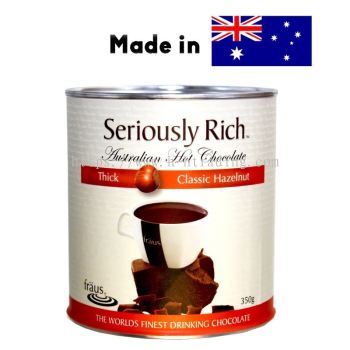 Seriously Rich Fraus Thick Classic Hazelnut Chocolate Cocoa Drinks Powder