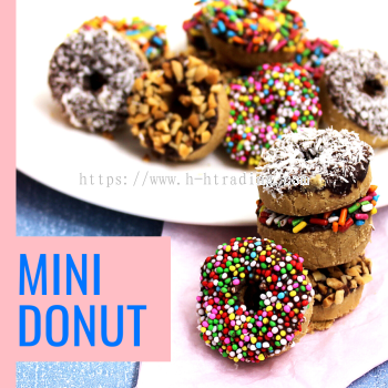 Kuih Raya Mini Donut Chocolate Cookies