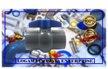 RO PVC BALL VALVE 50MM (THREADED END)