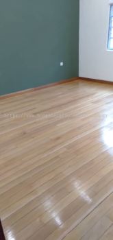 Refurbishment of Balau wood flooring