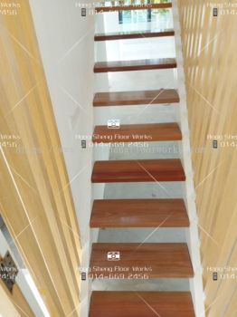 Staircase Wooden Floor Polish 