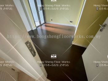 Wood Floor Polish _ Color coating 
