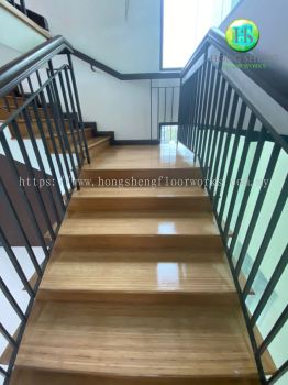 Staircase _ Wooden Floor Polish 