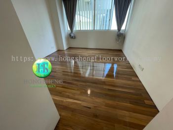 Timber Floor Refurbish @ Kuala Lumpur Area 