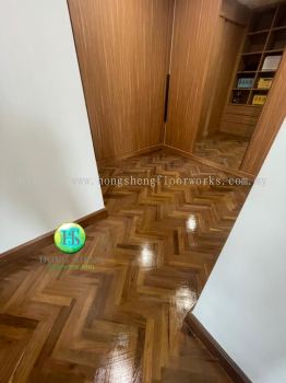 Wooden Floor Refurbished @ Kuala Lumpur and Selangor Area 