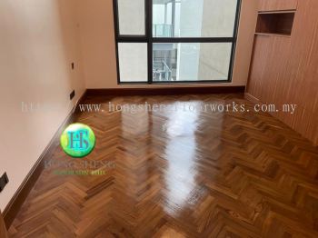 Wooden Floor Refurbished @ Kuala Lumpur and Selangor Area 