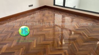 Wooden Floor Refurbished @ Kuala Lumpur and Selangor Area 