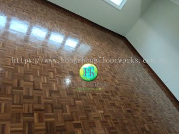 Wooden Floor Refurbished @ Kuala Lumpur and Selangor Area 