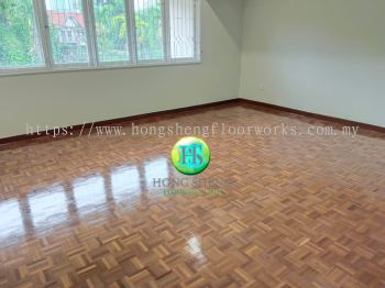 Wooden Floor Refurbished @ Kuala Lumpur and Selangor Area 