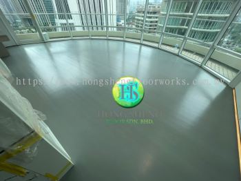 Wooden Floor _Varnish Color Coated @ The Oval KLCC 