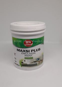 WH Maxsi Plus Emulsion Paint 15245 [White] (1 litre, 7 litre, 18 litre) 