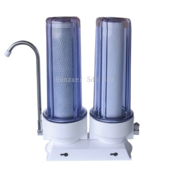 DOUBLE WATER FILTER COUNTER TOP
