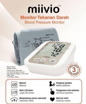 MIIVIO Blood Pressure Monitor (JD-719)