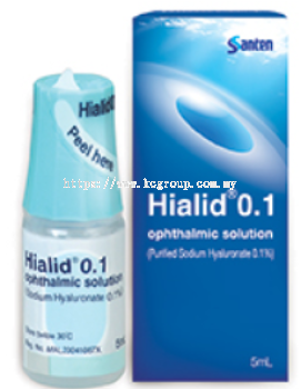 Hialid 0.1% Opthalmic Solution (5ML)