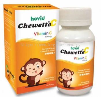 Hovid Chewette C 100mg (100'S) chewable tablets