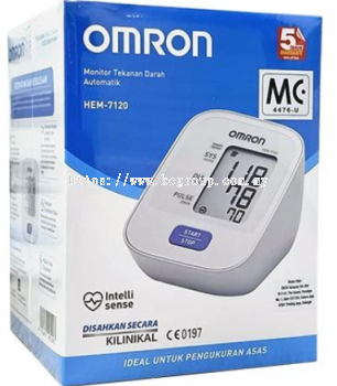 OMRON Blood Pressure MONITOR (HEM-7120)