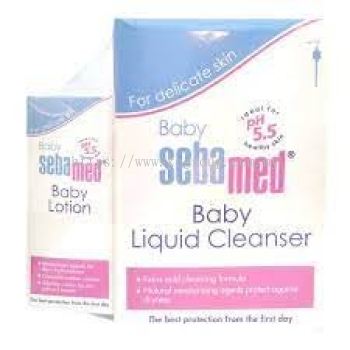 SEBAMED BABY Liquid Cleanser 500ml+Lotion 100ml