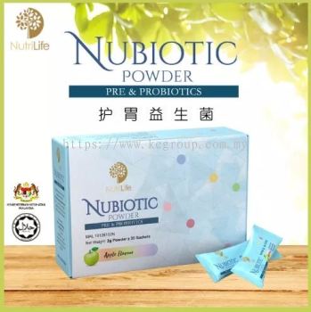 NUTRILIFE NUBIOTIC POWDER 2g x 30's (APPLE FLAVOUR) (EXP:01/09/2024)