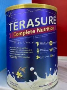(NEW PRODUCT) Terasure Complete Nutrition vanilla wheat flavour 850g (EXP:03/09/2025) (FOR DIABETES)