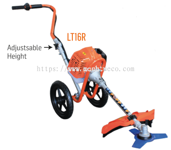 OGAWA ENGINE BRUSH CUTTER WITH HANDLE & WHEEL LT16R 43CC