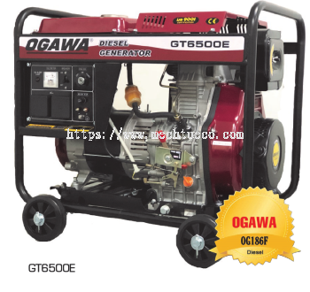 OGAWA DIESEL GENERATOR GT6500E 4.6KVA