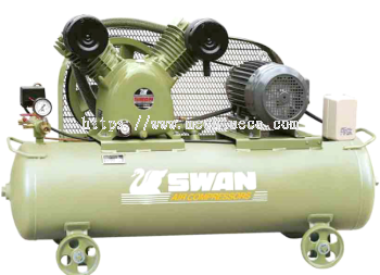 SWAN SVP-205 AIR COMPRESSOR , 5HP, 8Bar, FAD545L/min, 620rpm, 3phase