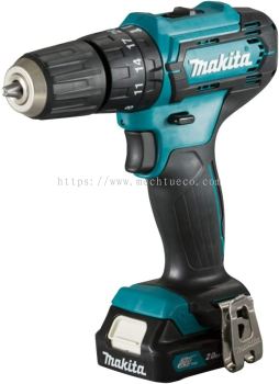 Makita HP333DWAE/ 10 mm (3/8") 12Vmax Cordless Hammer Driver Drill