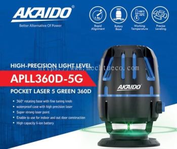 AKAIDO POCKET LASER 5 GREEN 360D