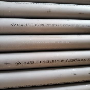 SEAMLESS SMLS PIPE SS304/SS316 STAINLESS STEEL