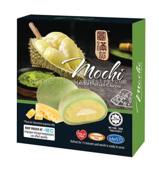 Matcha Durian Cheese 3D Box 