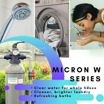 Relish in clean water all through the house! Water is the most essential element for life. The water you drink, shower in and cook must be kept clean at all times! We provide you with a comprehensive range of filtration systems for all kinds of applications.

1 ActiveZeo
2 AquaCrystal
3 ChlorFree
4 Micron W Series

Please talk to our sales representative for more information.