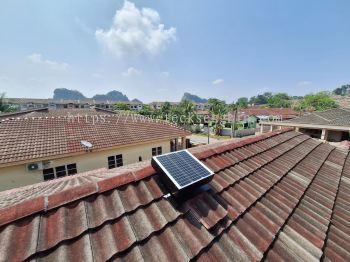 Solar Roof Ventilators45 Watts Solar Power, Coverage: up to 850 sq ft of attic area, CFM: 2860, Warranty: Solar panel - Lifetime, Motor - 5 years~Kampung Tawas, Ipoh