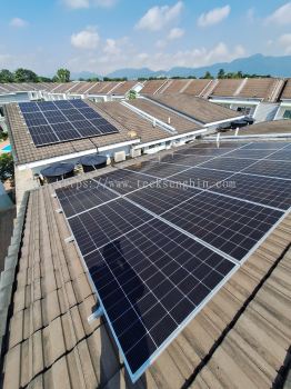 Mr Khoo - Springfields Residence, Ipoh. New Solar PV System Project Solar System  14.52kWp PV module 605W Solar Panel (24pcs) Brand new solar project for our customer using Brand new tier 1 solar panel.