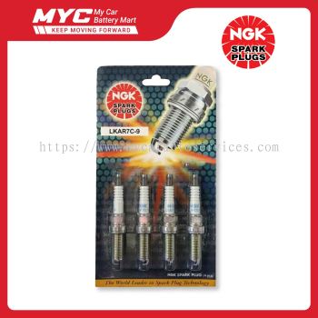 NGK Spark Plugs [LKAR7C-9] 4pcs