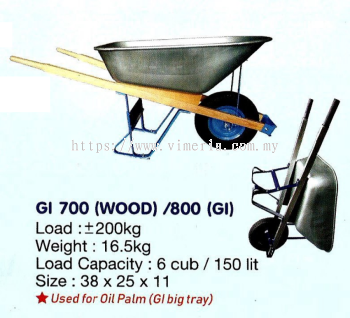 GI 700 (WOOD) - 800 (GI)