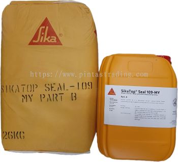 SikaTop Seal 109 MY | Polymer Modified, Flexible, Cementitious Waterproofing Coating