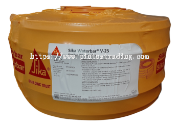 Sika Waterbar V25 | Flexible PVC Waterbar for Expansion Joint in Concrete Structure