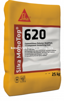 Sika MonoTop 620 MY | Pore Sealer / Superior Finishing &amp; Protective Top Coat for Concrete &amp; Concrete Repair Patches