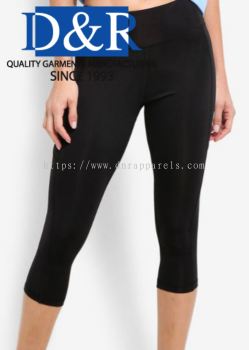 Ladies Spandex Sports Gym Tights Premium Fabric