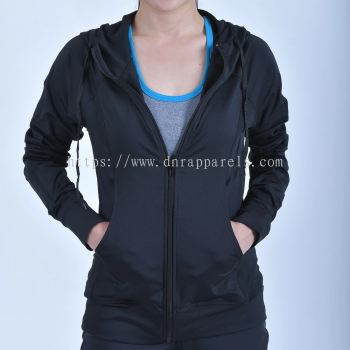 Ladies Dri Fit Hoodie Premium Quality Fabric  