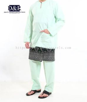 Baju Melayu Teluk belanga Set - Elegan Berbaur Budaya | #OEM Busana Muslim