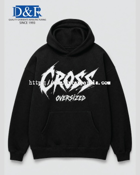 CROSS OVERSIZED Hoodie