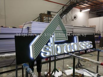 3d Led Boxup Signboard At Selangor