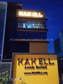 3d Led Boxup Signboard At Selangor